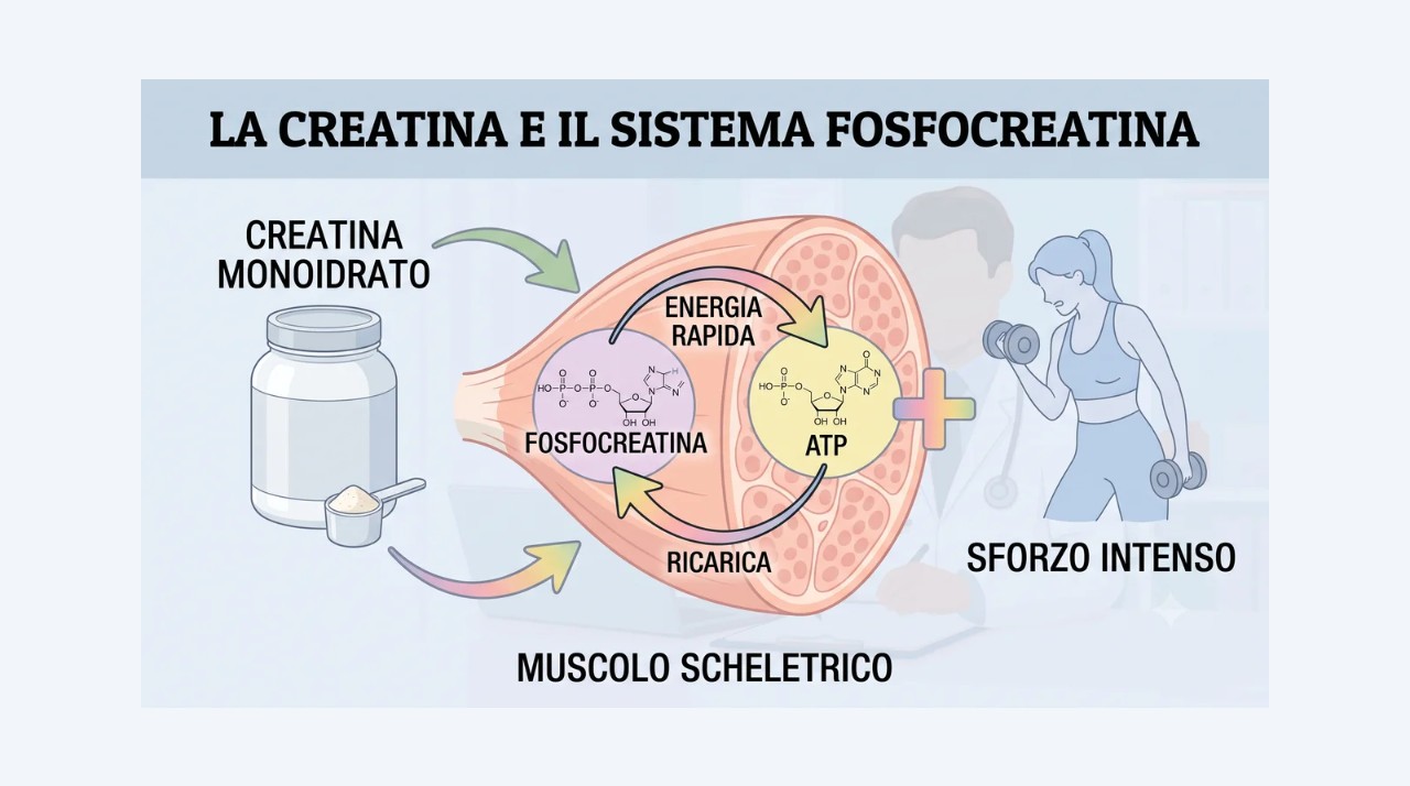 Creatina monoidrato in perimenopausa e postmenopausa: cosa dice la ricerca